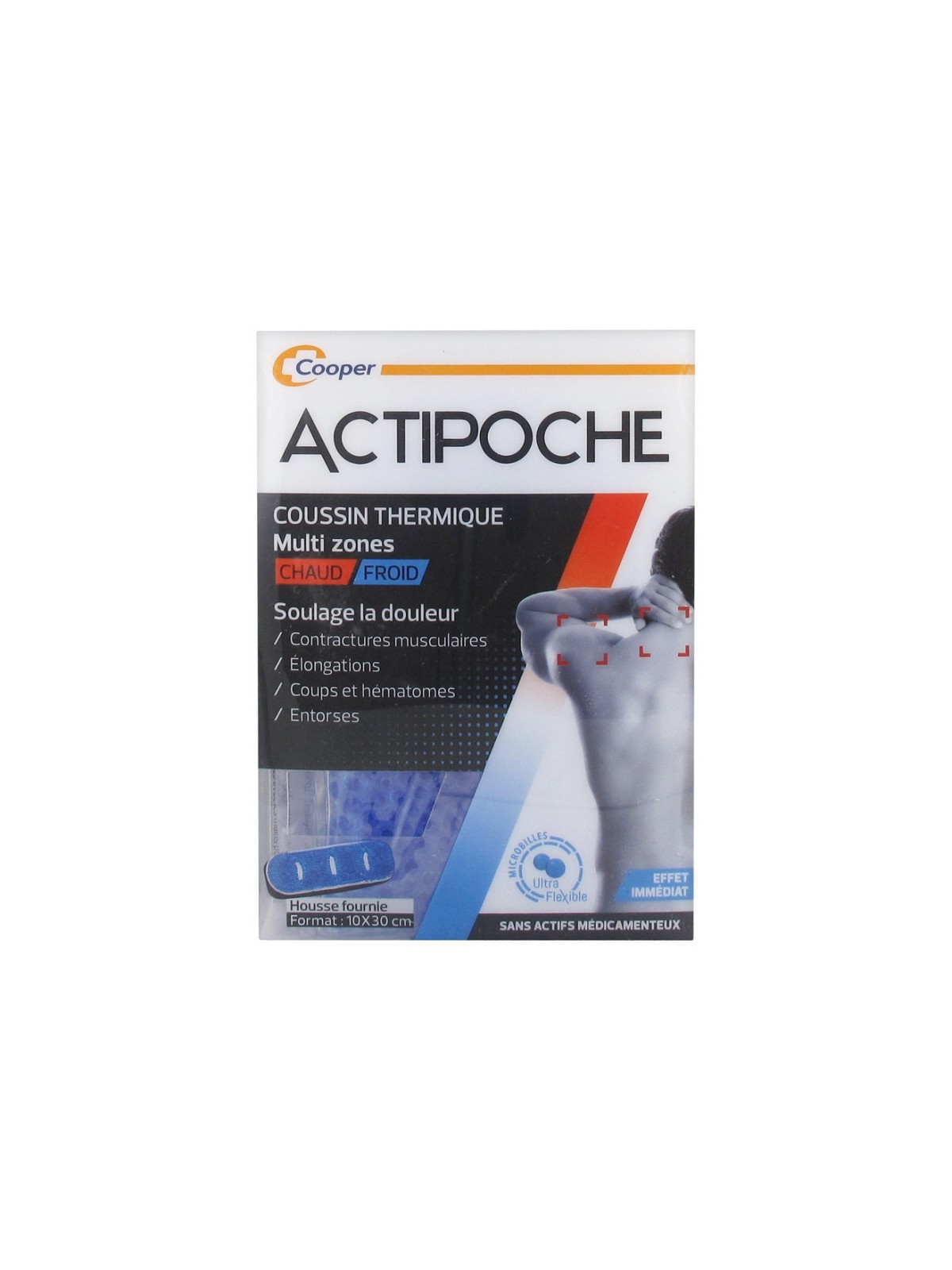 ACTIPOCHE MULTIZON MICROBILLE 10X30CM