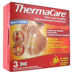 ThermaCare Patch Auto-Chauffant 8h Multi-Zones 3 Patchs | Nom de...
