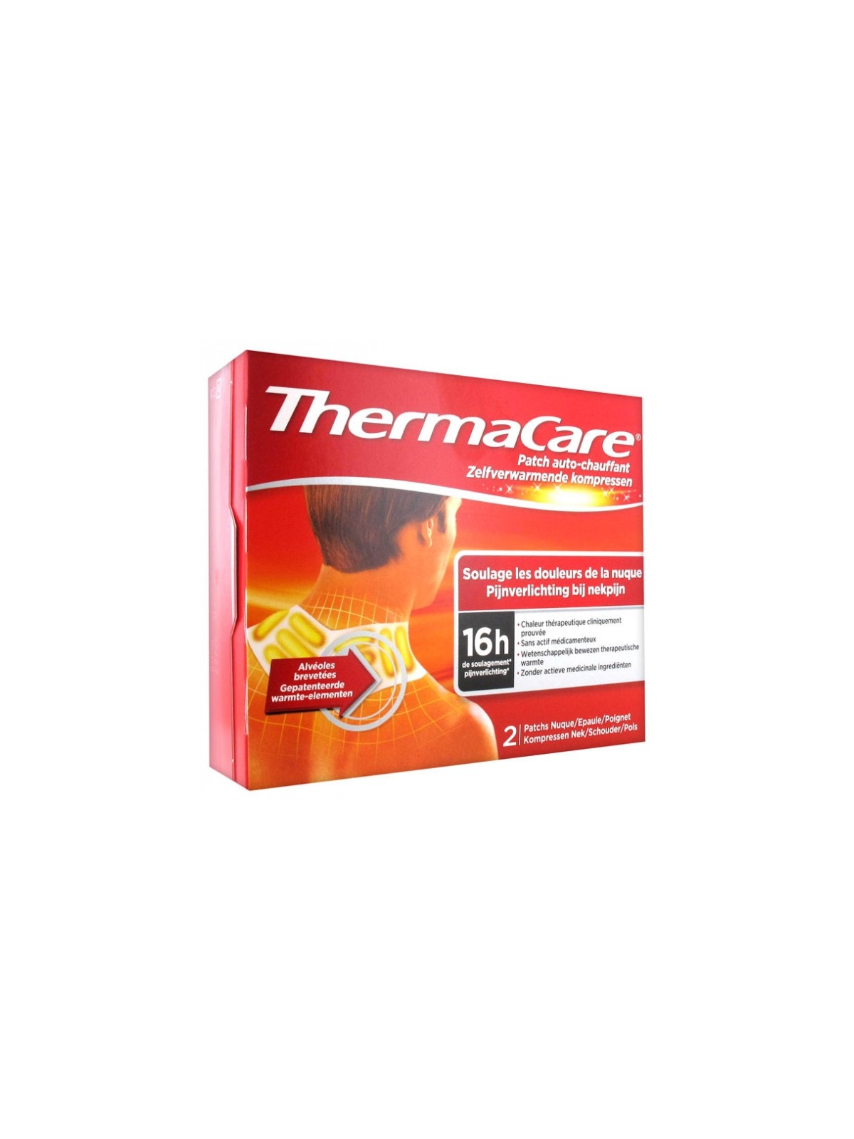 THERMACARE PATCH CHAUFFANT 2 NUQUE