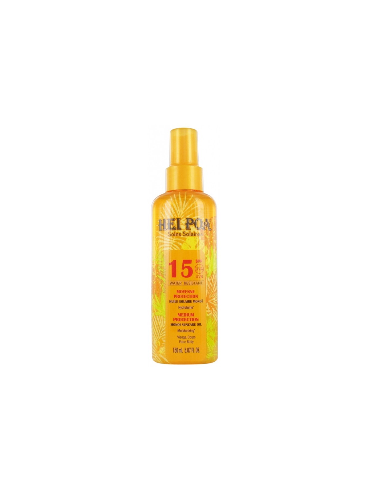 HEI POA HUILE SOL MONOI SPF15 150ML