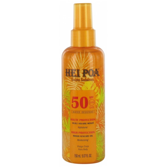 HEI POA HUILE SOL MONOI SPF50 150ML