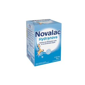Novalac Hydranova Solution en Poudre 10 sachets de 65g