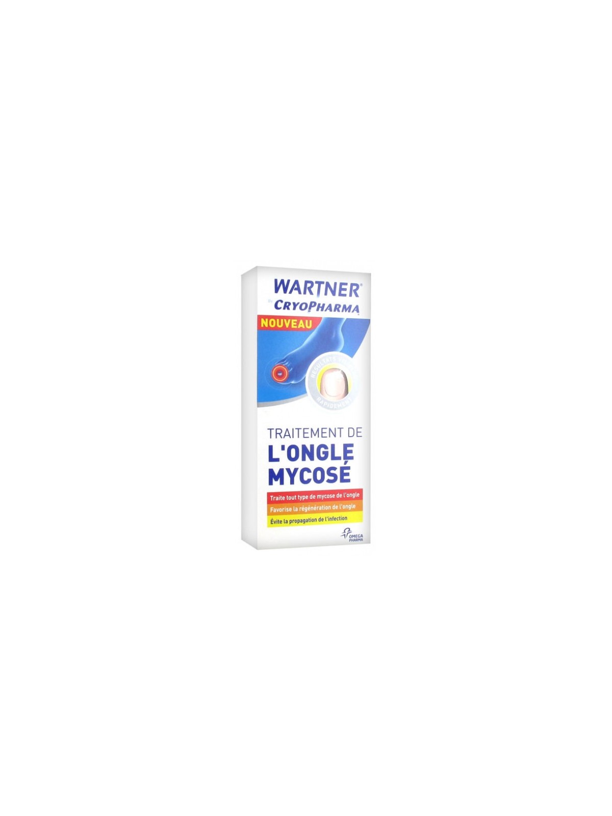 Wartner cryopharma traitement de l'ongle mycosé 7ml
