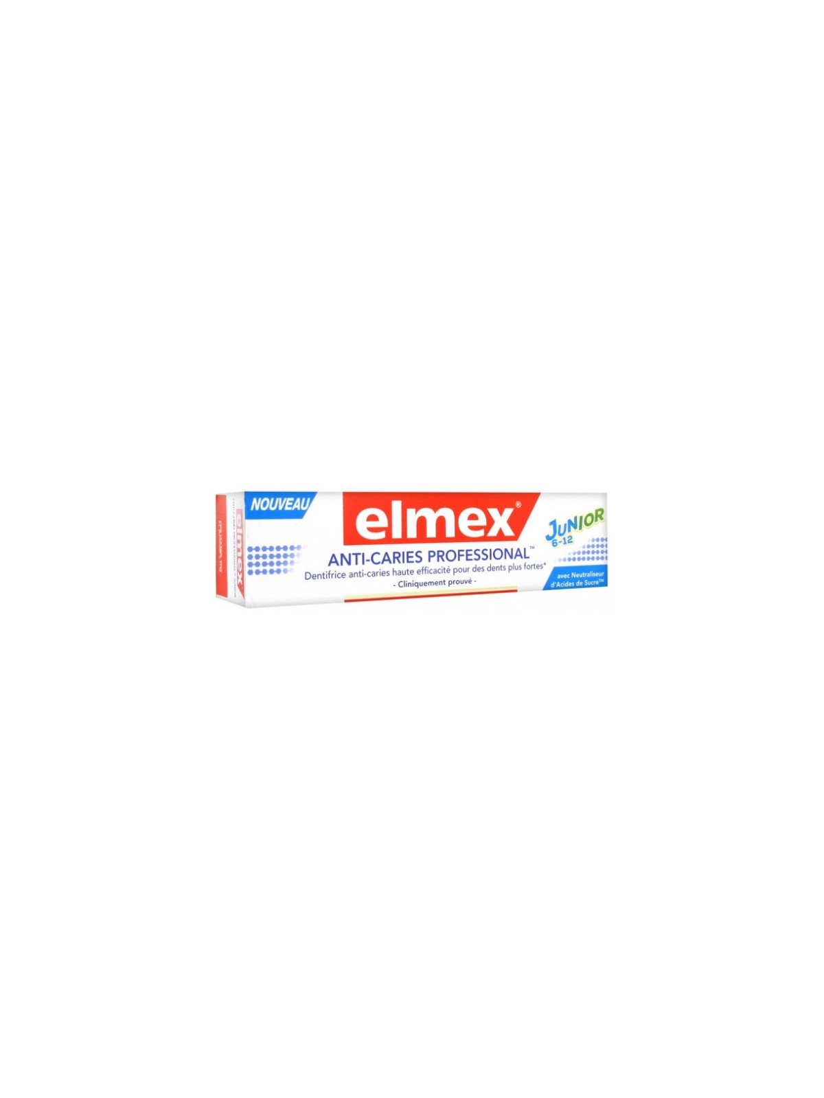 Elmex dentifirice anti-caries professionnel Junior 75ml
