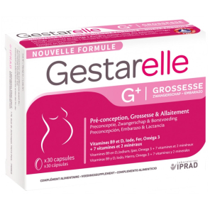 GESTARELLE G3+ Grossesse Comprimés boite de 30