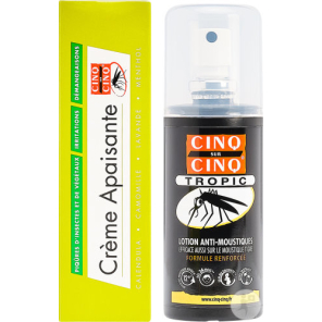 CINQ SUR CINQ Tropic Spray 75ML + Crème Apaisante