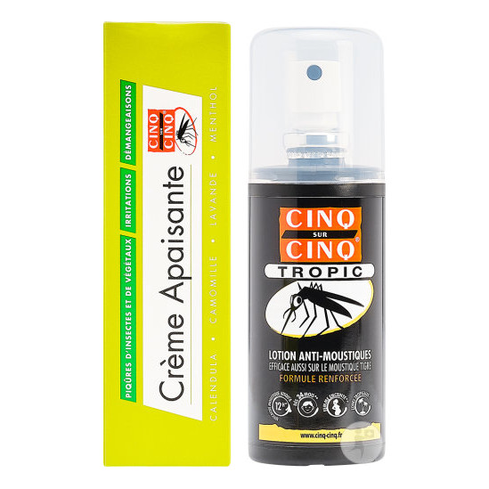 CINQ SUR CINQ Tropic Spray 75ML + Crème Apaisante