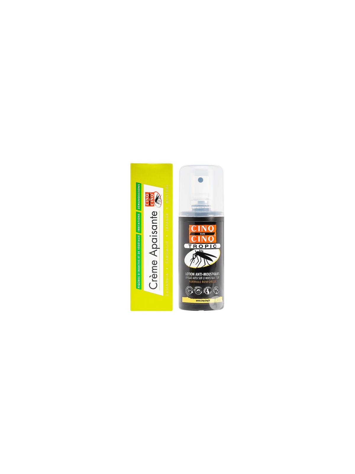 CINQ SUR CINQ Tropic Spray 75ML + Crème Apaisante