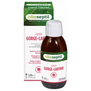 Olioseptil Sirop Gorge - Larynx 125ml | Nom de la Pharmacie en...