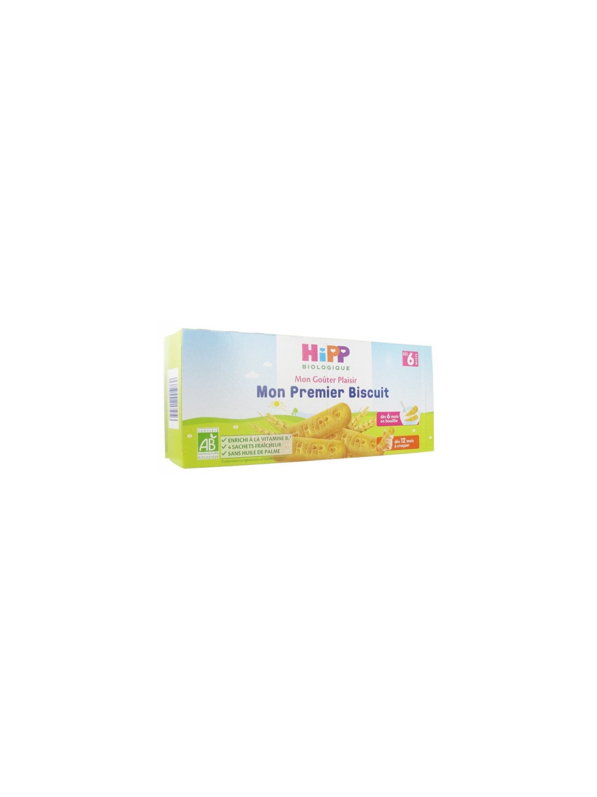 HIPP GOUTER MON 1ER BISC DES 6M 180G