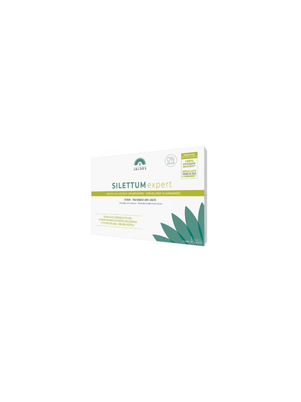 Jaldes silettum expert traitement anti-chute 3 x 40ml