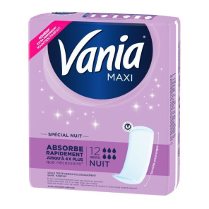 VANIA Maxi Nuit Paquet de 12