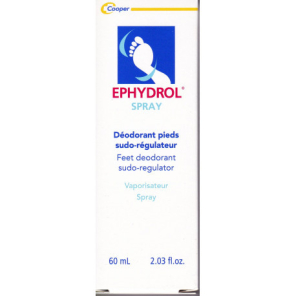 EPHYDROL Spray Déodorant Pieds Régulateur 60ML