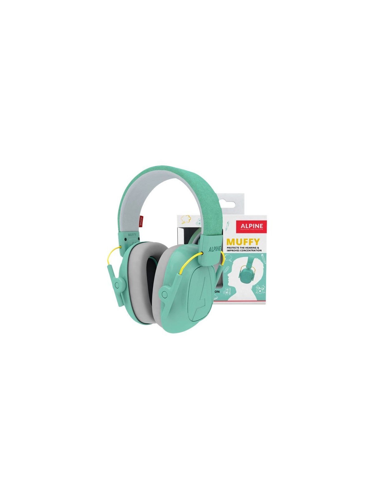 ALPINE Muffy Casque Anti-Bruit Enfant Mint