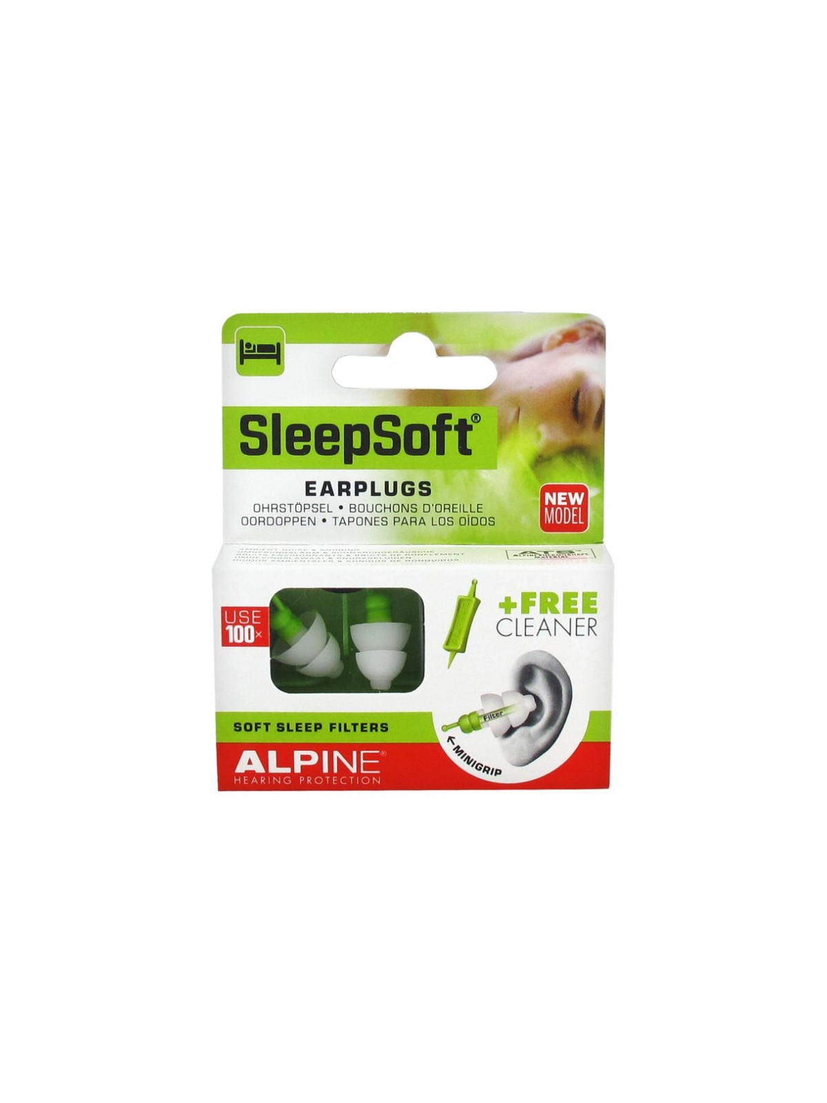 ALPINE SLEEPSOFT FILTRES AUDITIFS BTE 2