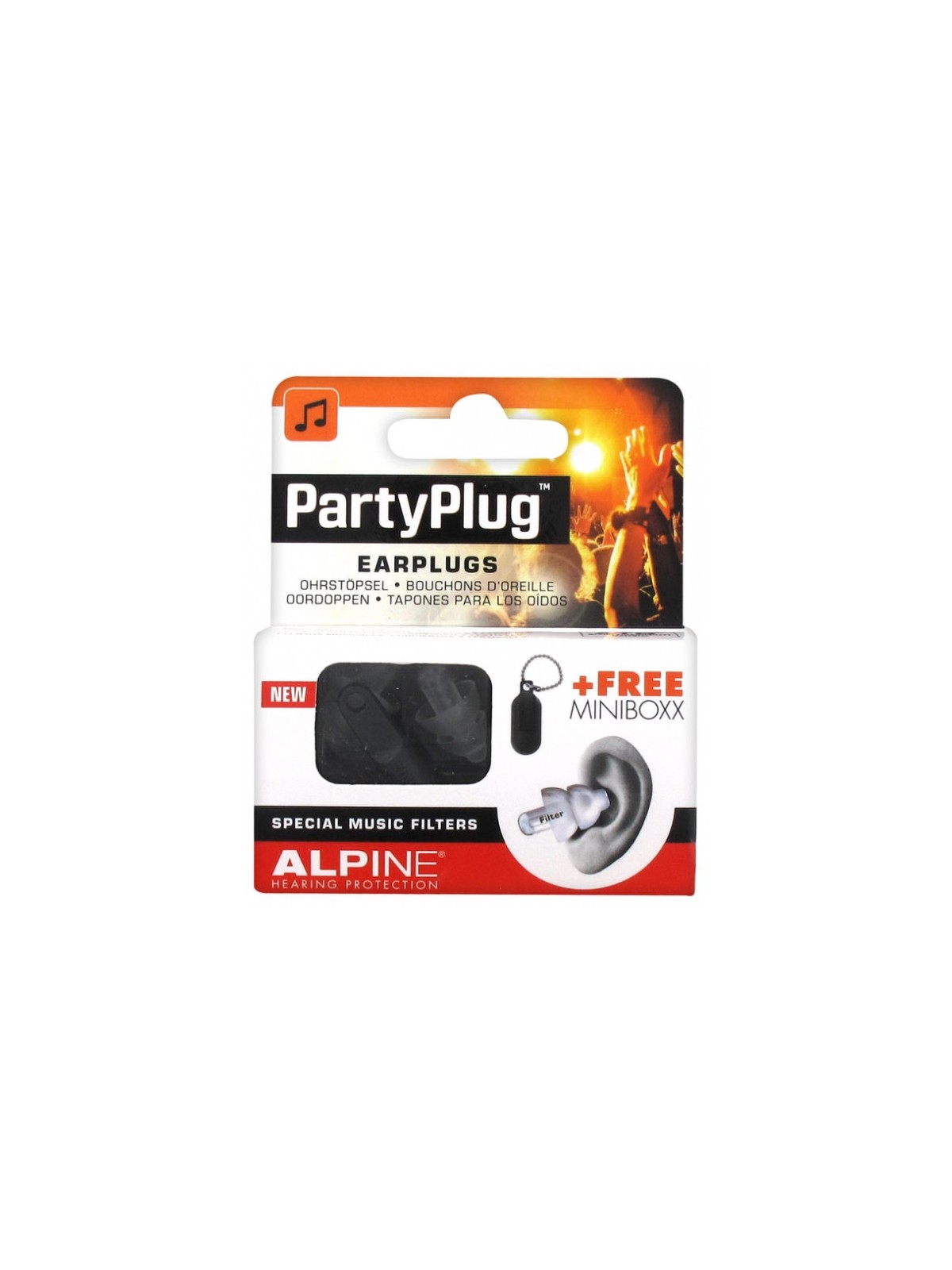 ALPINE PARTYPLUG BOUCH OR ORA2
