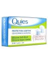 Quies protection auditive en silicone translucide 3paires