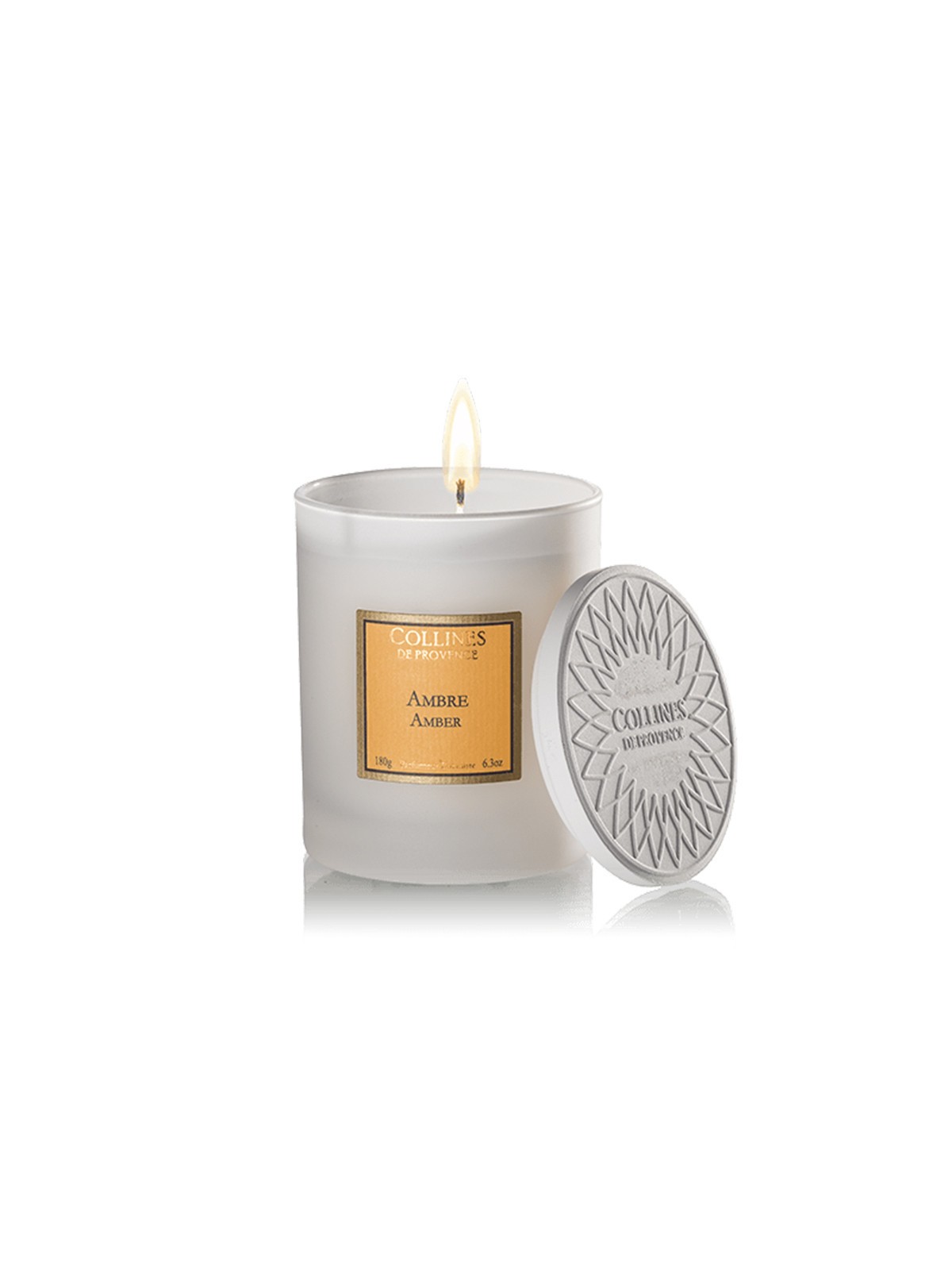 COLLINES DE PROVENCE Bougie Parfumée Ambre 180G