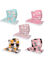 MASQUE Chirurgical Enfants Motifs Chats paquet de 25