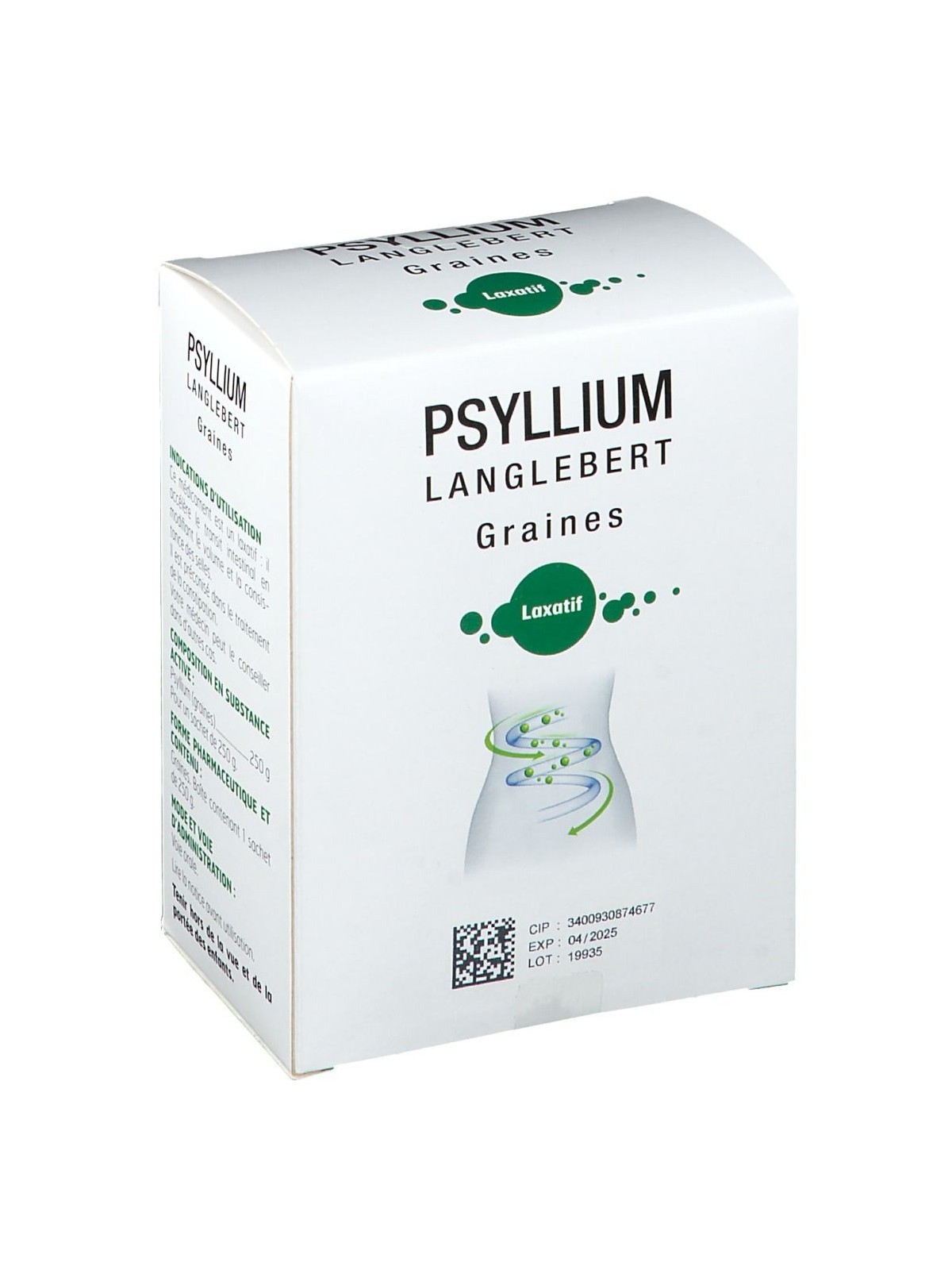 EXOPHARM Psyllium Graines 250G