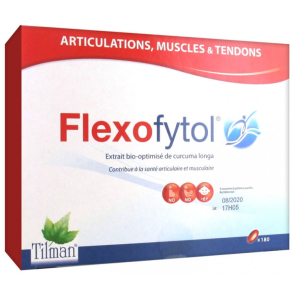 Flexofytol confort articulations musles et tendons boite de 180 capsules 