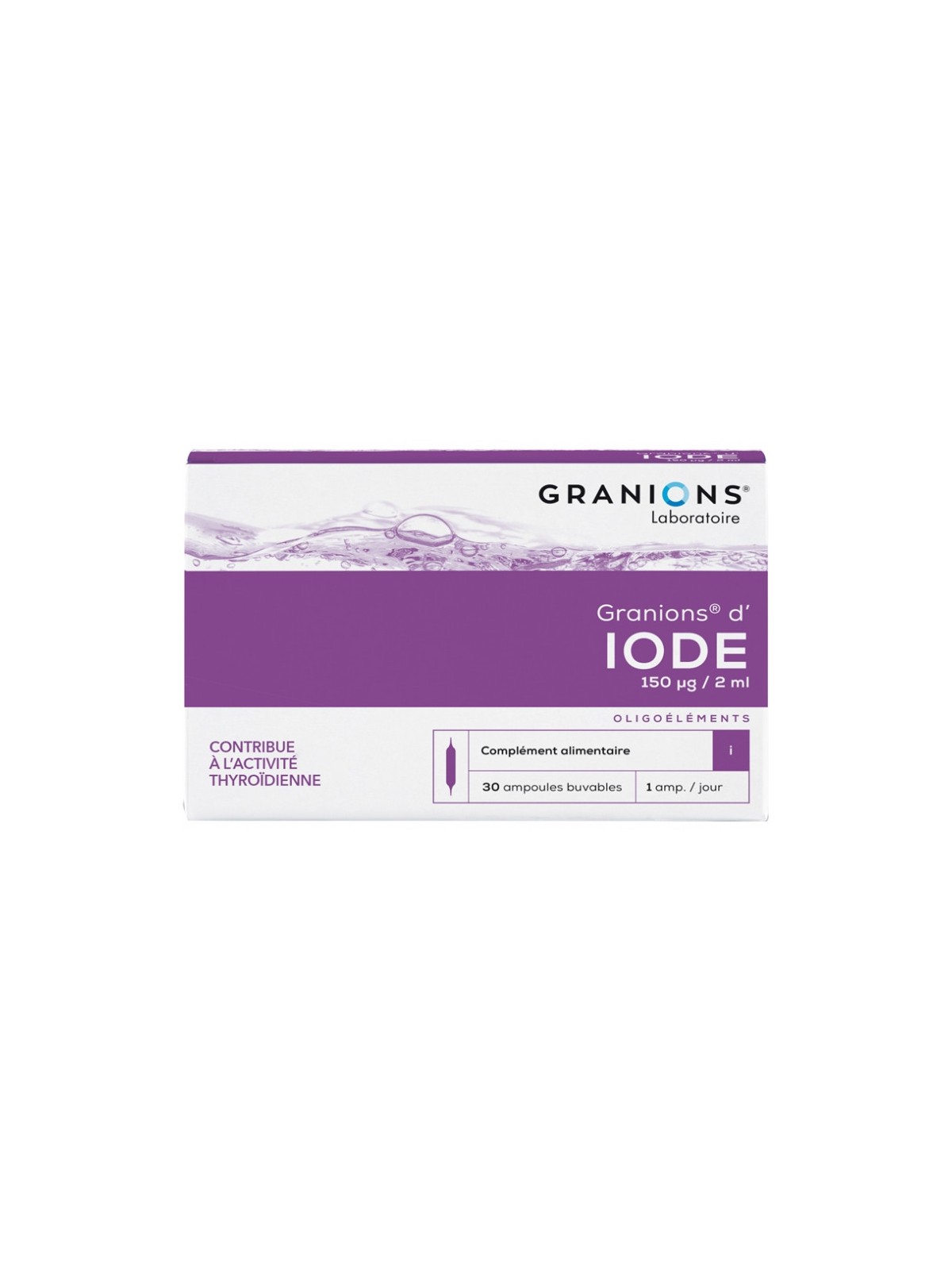 Ea Granions d'iode 30 ampoules - COMPLEMENTS ALIMENTAIRES