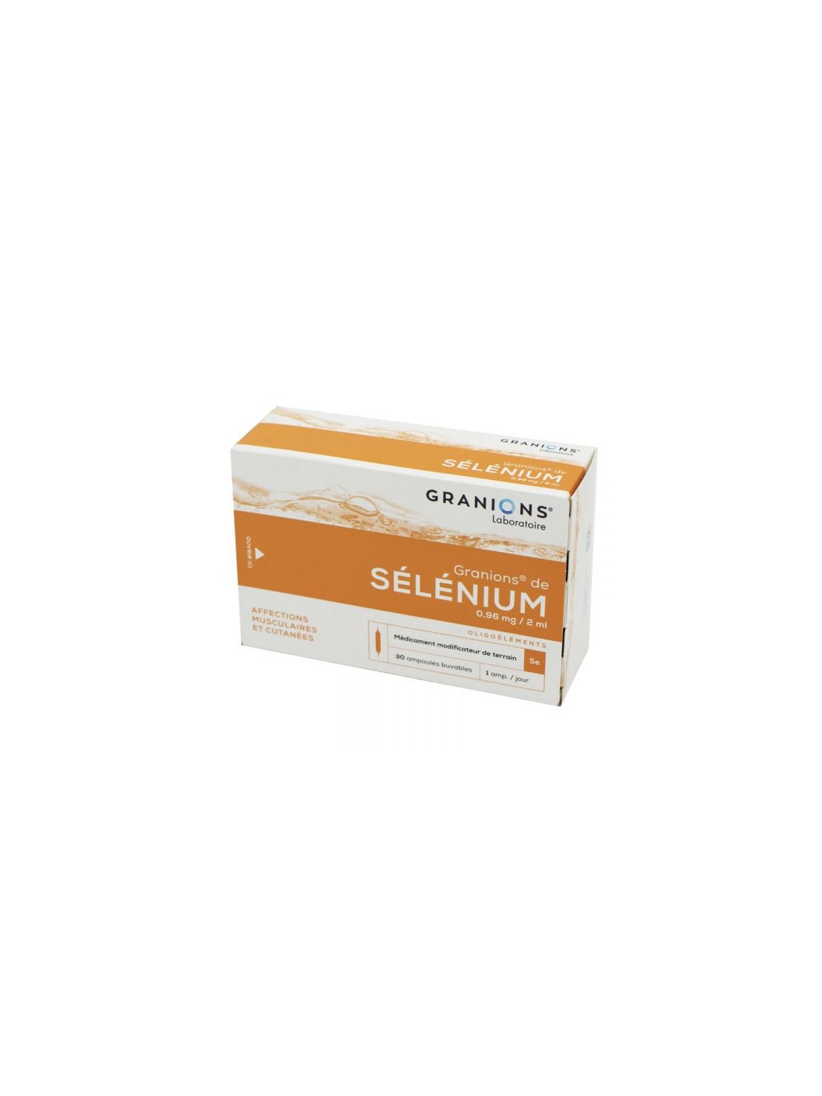 Granions de Selenium 30 ampoules