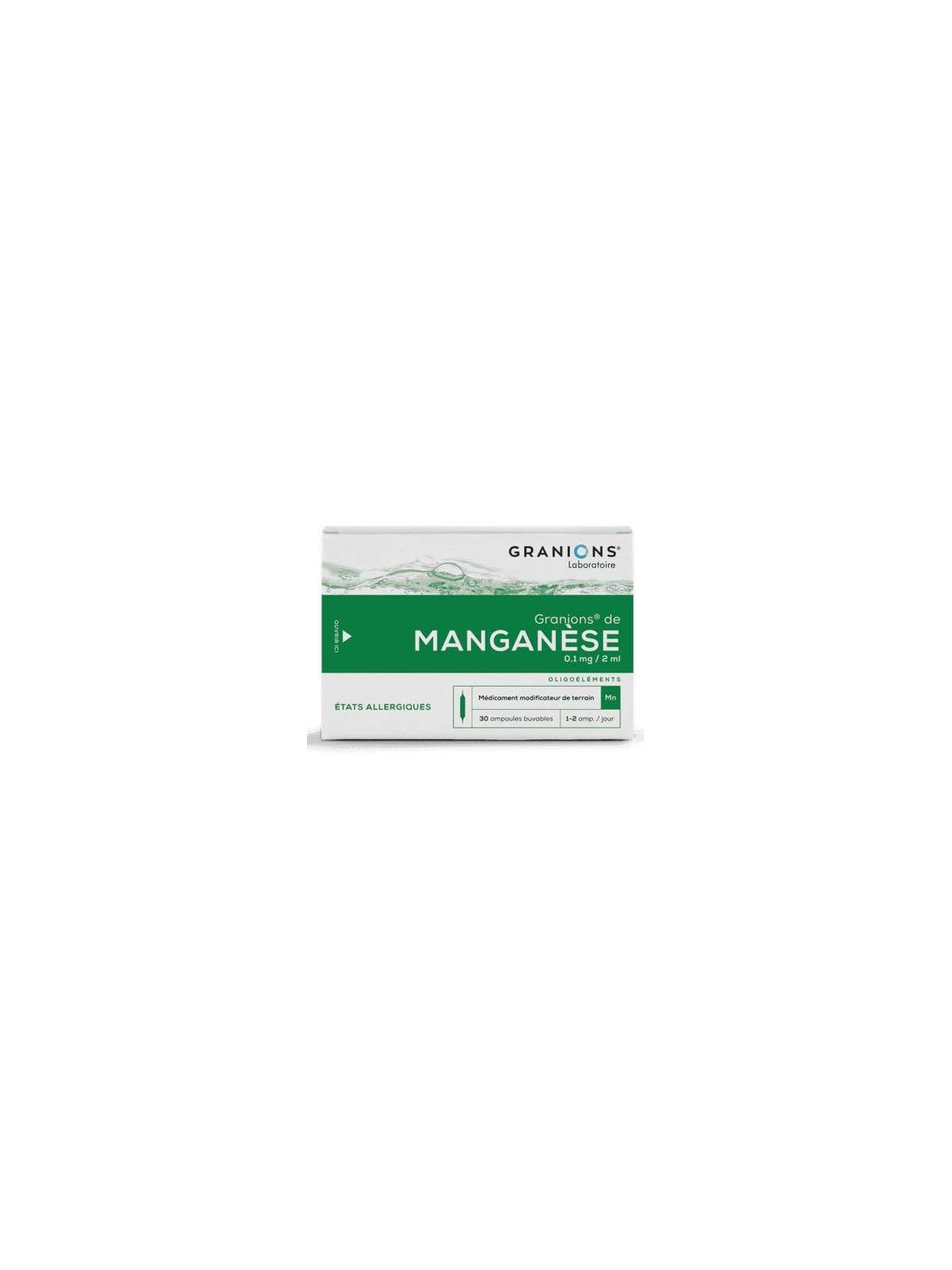 Granions® Manganèse 30 ampoules 2ml
