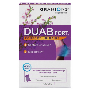 GRANIONS Duab Fort Confort urinaire Sachets boite de 7