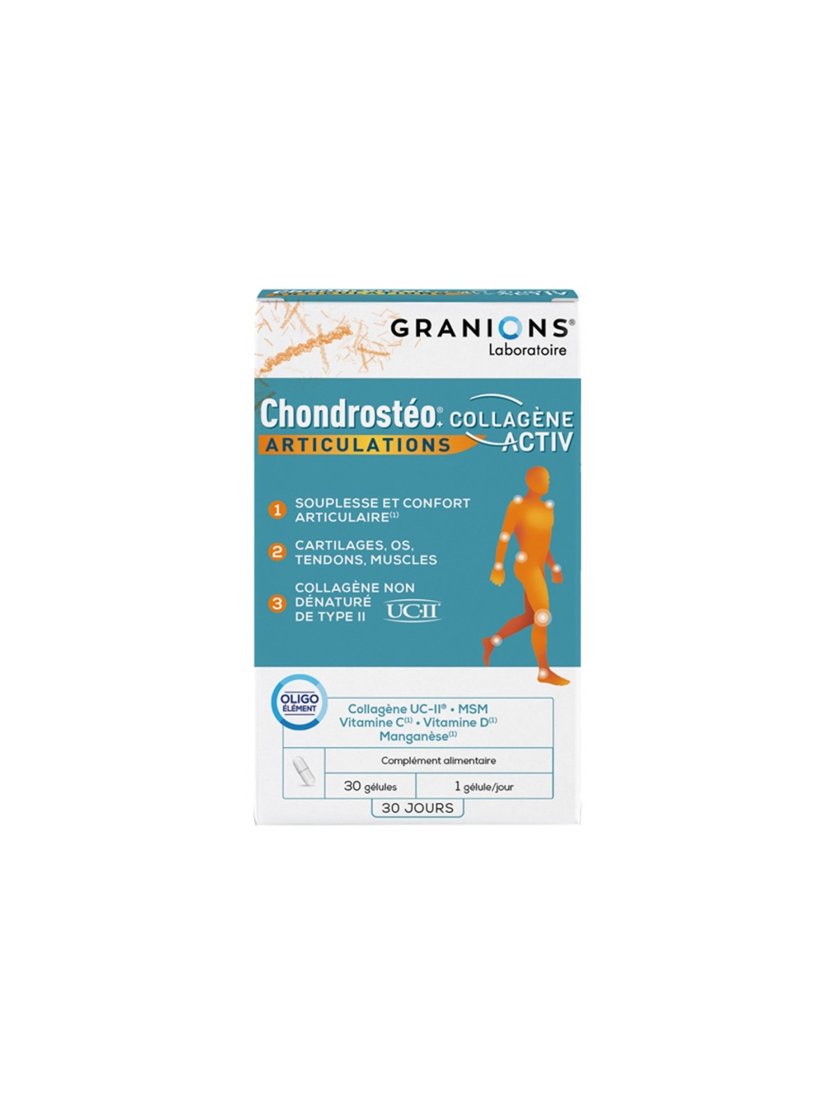 CHONDROSTEO COLLAGENE ACTIV GLEU BTE 30