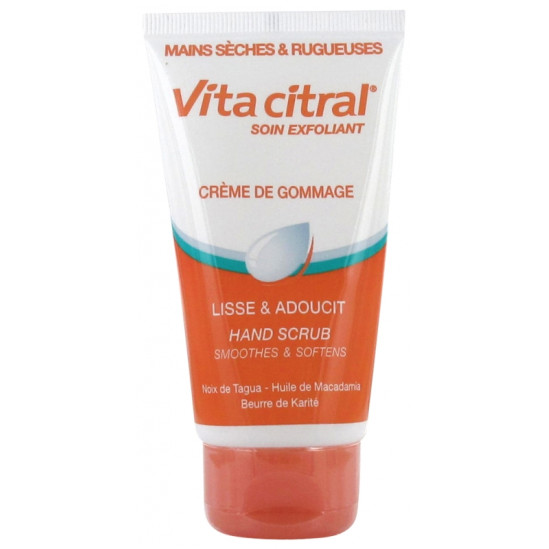 VITA CITRAL Crème de Gommage mains Sèches et Rugueuses 75Ml