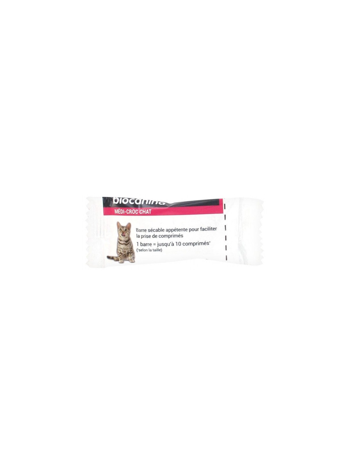 BIOCANINA MEDI-CROC CHAT BARRE 10G
