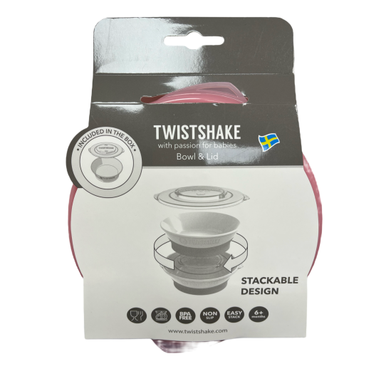 TWISTSHAKE BOWL PINK