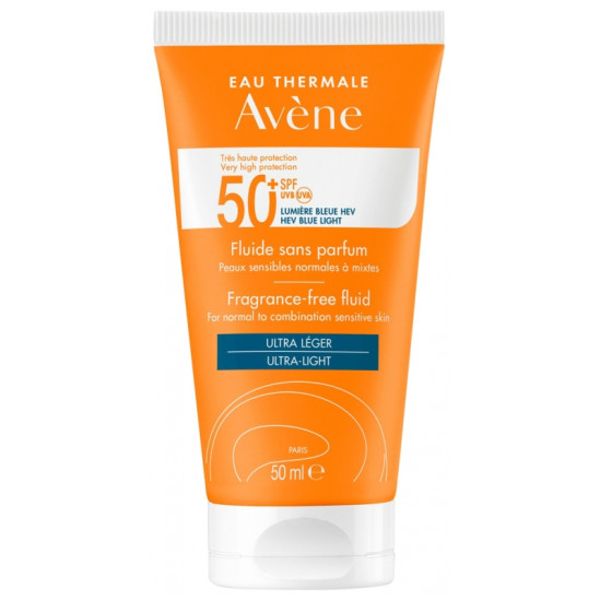 AVENE SOL FLUID 50+ SS/PARF 50ML