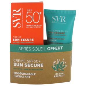 SVR Sun Secure Crème SPF50+50 ml + Lait Après Soleil 50ml Offert