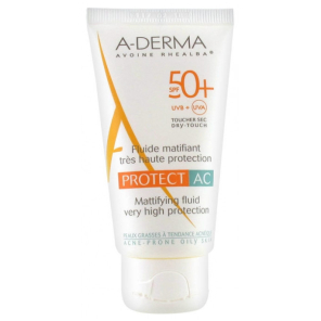 Aderma protect ac fluide matifiant SPF50+ 40ml