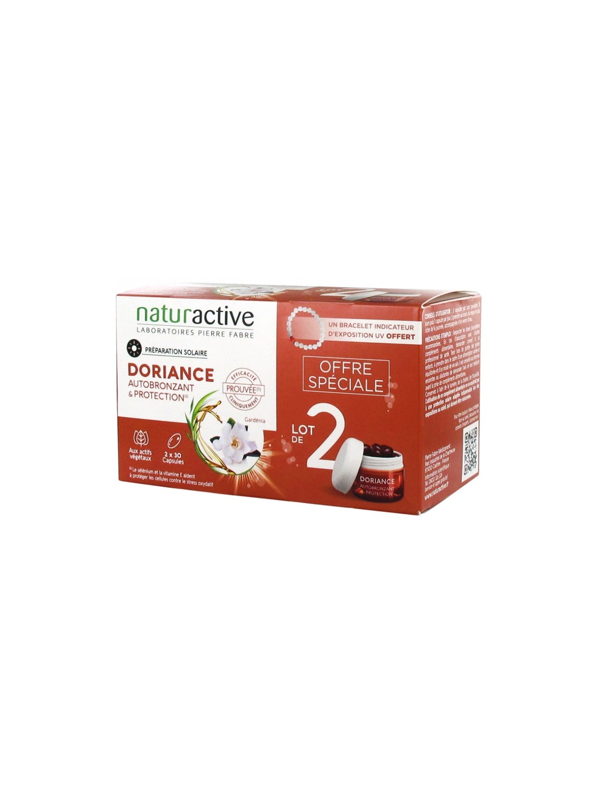 DORIANCE AUTOBR TOL LOT DE 2 CAPS30BRA