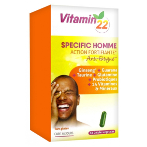 Ineldea Vitamin'22 Specific homme 60 gélules