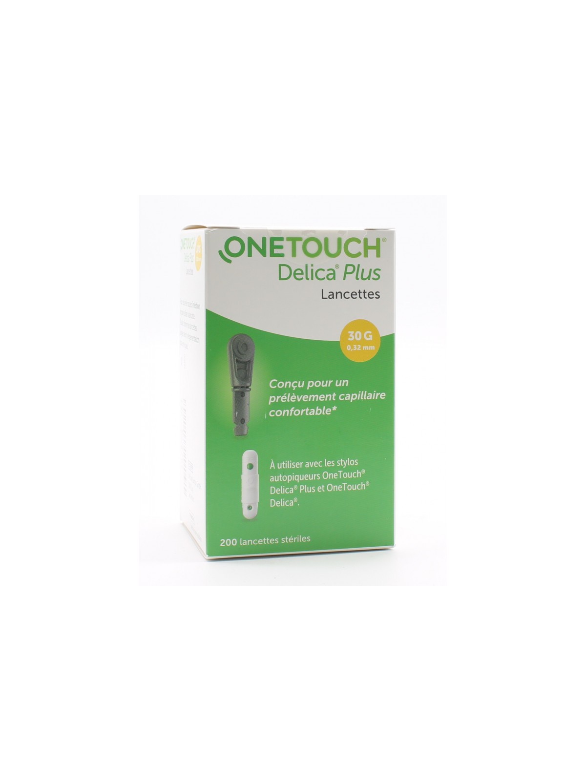 ONE TOUCH DELICA LANCETTES BTE 200