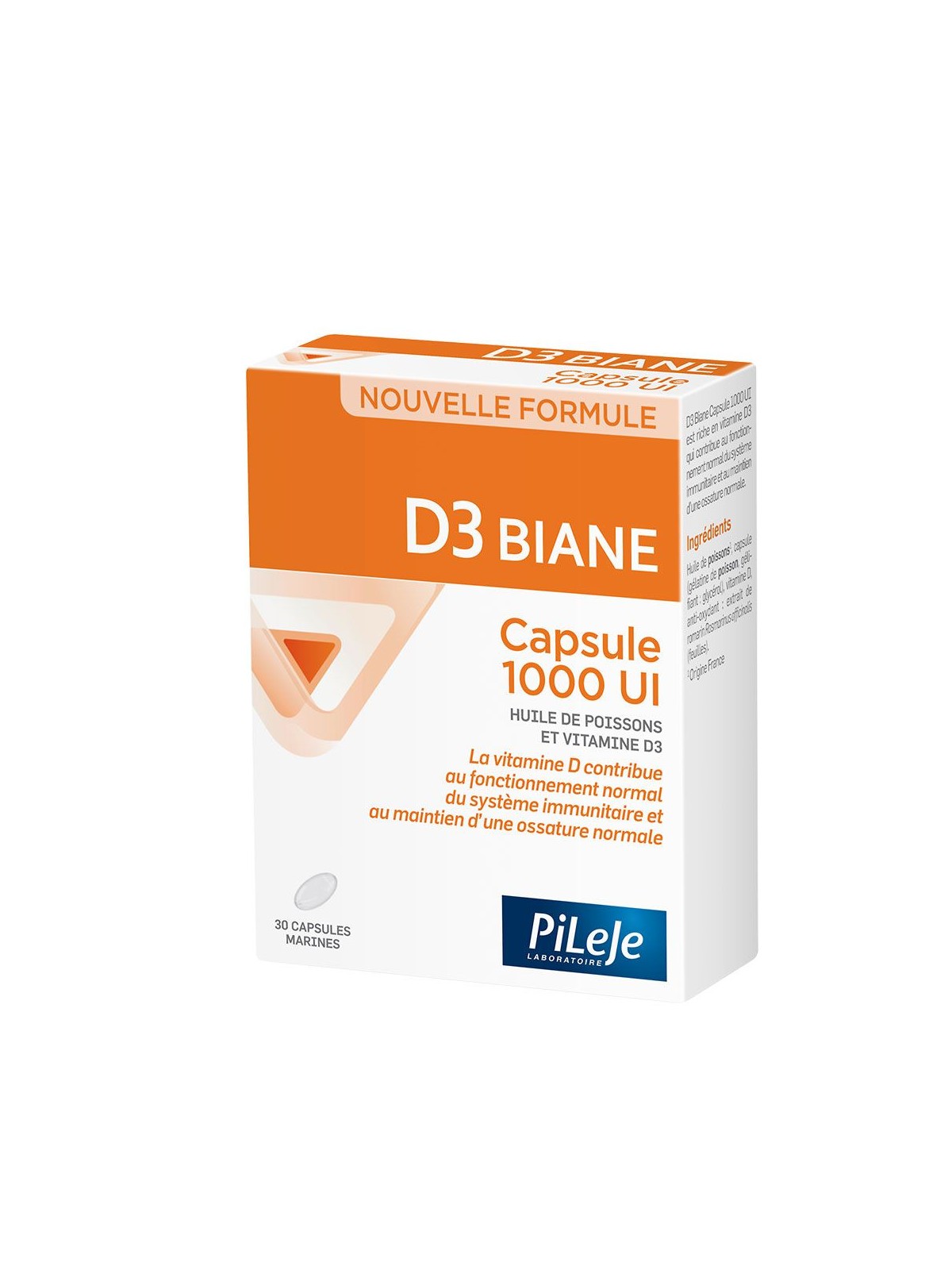 PILEJE D3 Biane 1000 Ui Caps 30