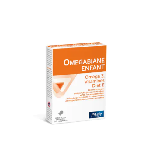 PILEJE OMEGABIANE  ENFANT 27 PASTILLES
