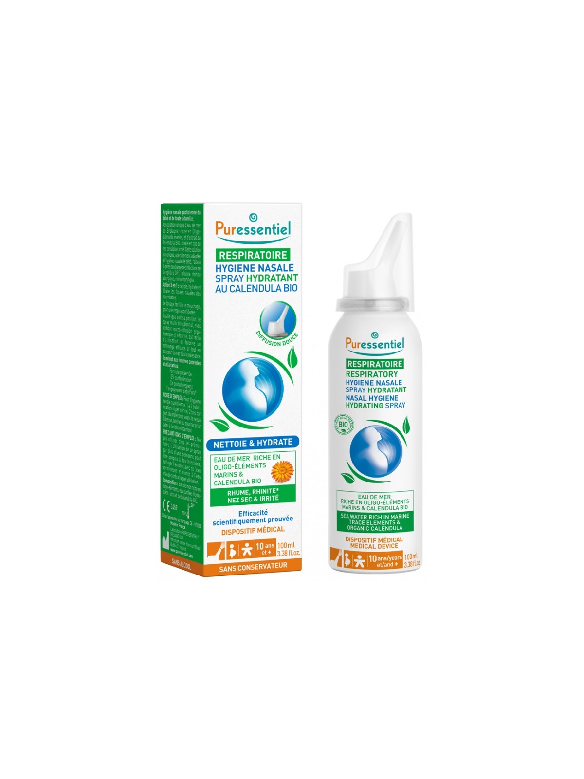 PURESSENTIEL Spray Nasal Apaisant 100ML