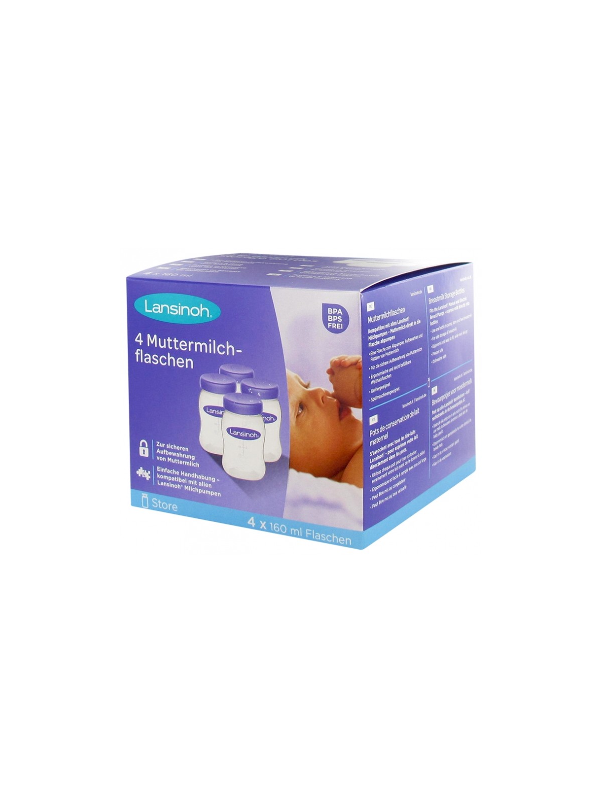 LANSINOH BIB CONSERV LT 160ML4