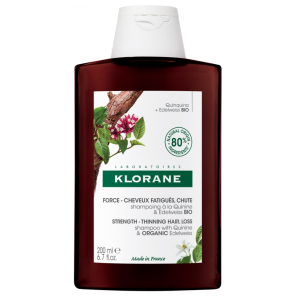 KLORANE Shampoing Quinine et Edelweiss Bio 200ML