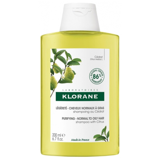 KLORANE Shampoing au Cédrat 200ML