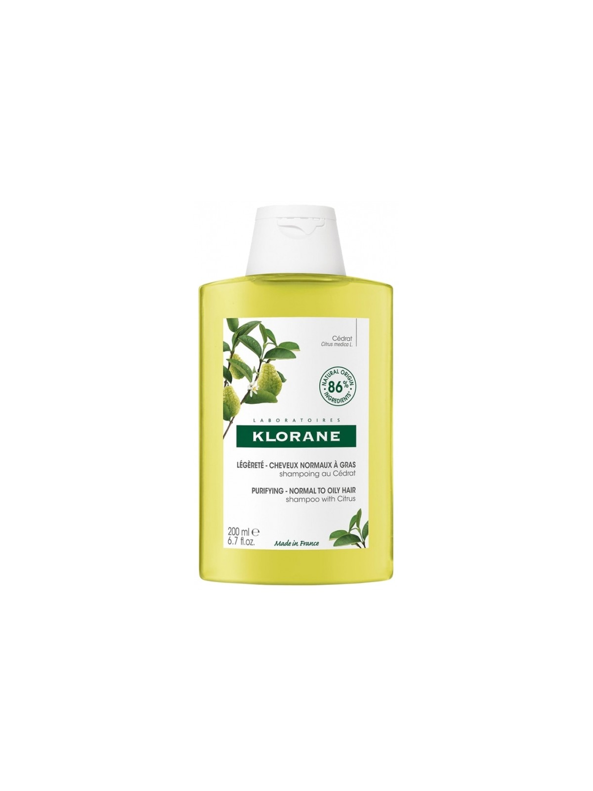 KLORANE Shampoing au Cédrat 200ML