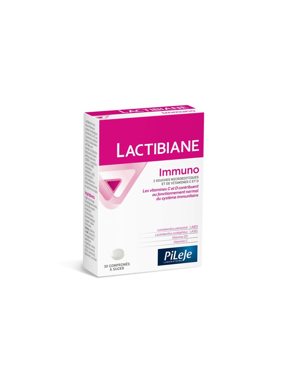 LACTIBIANE IMMUNO 30 CPS A SUCER