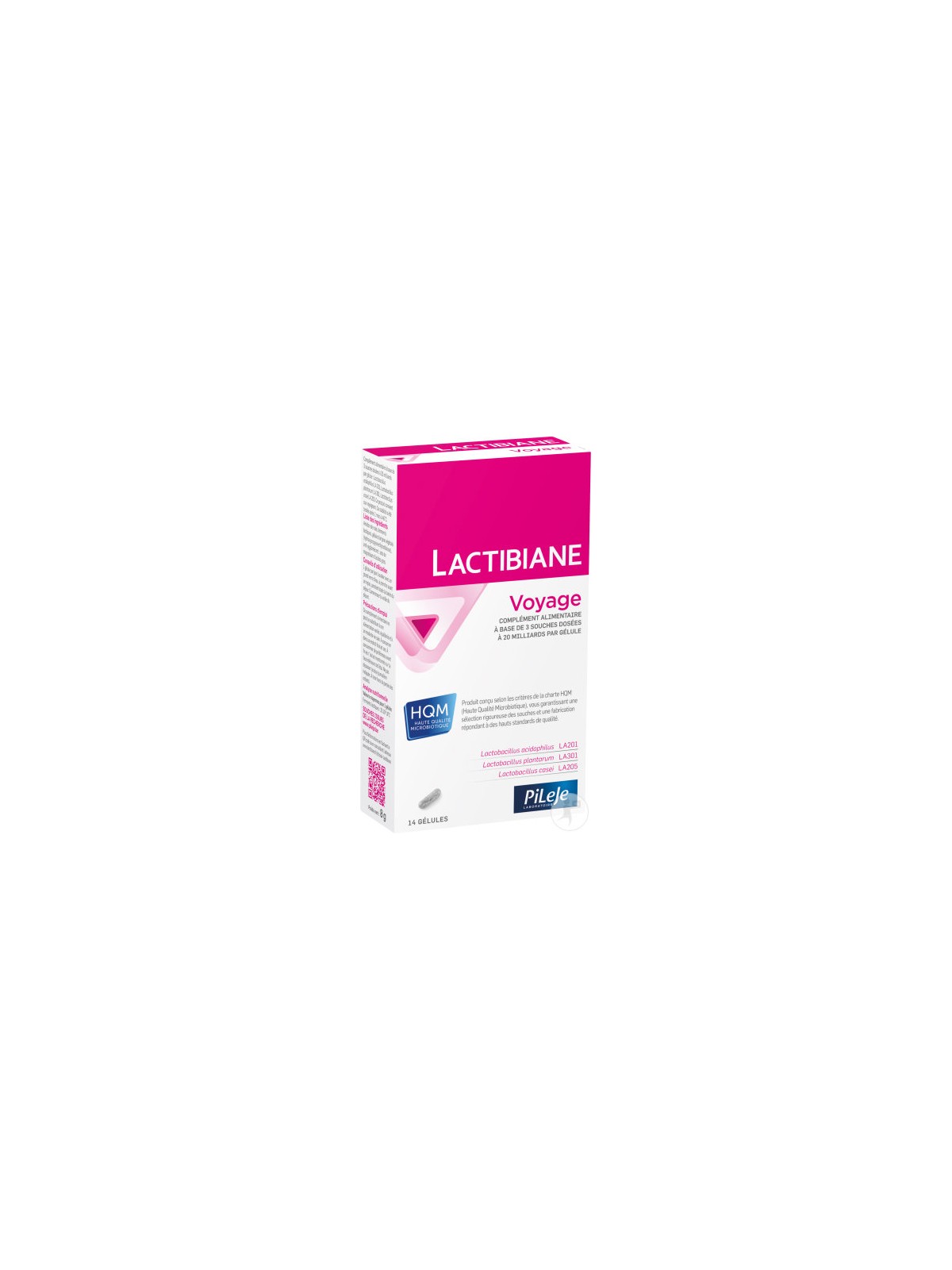 Pilèje Lactibiane Voyage 14 gélules | Nom de la Pharmacie en variable