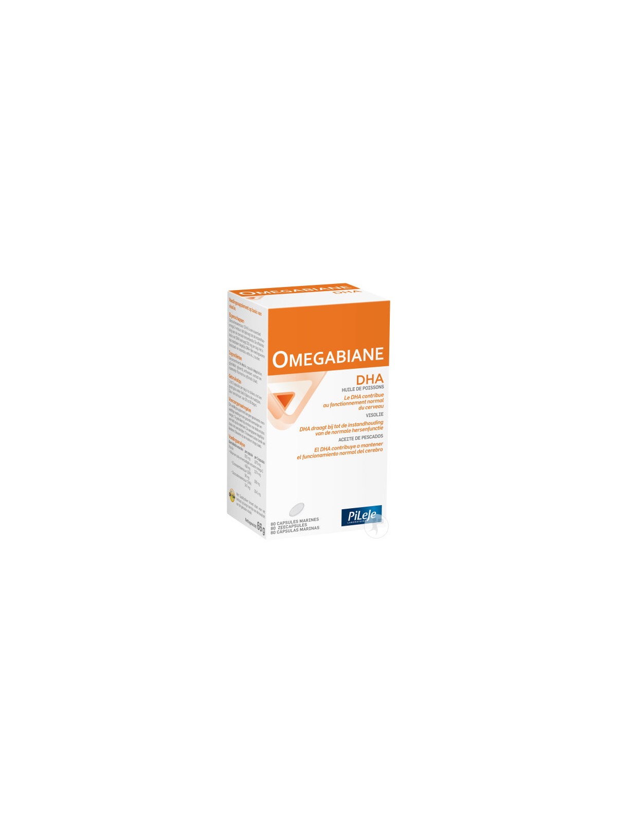 Pilèje Omegabiane DHA 80 capsules