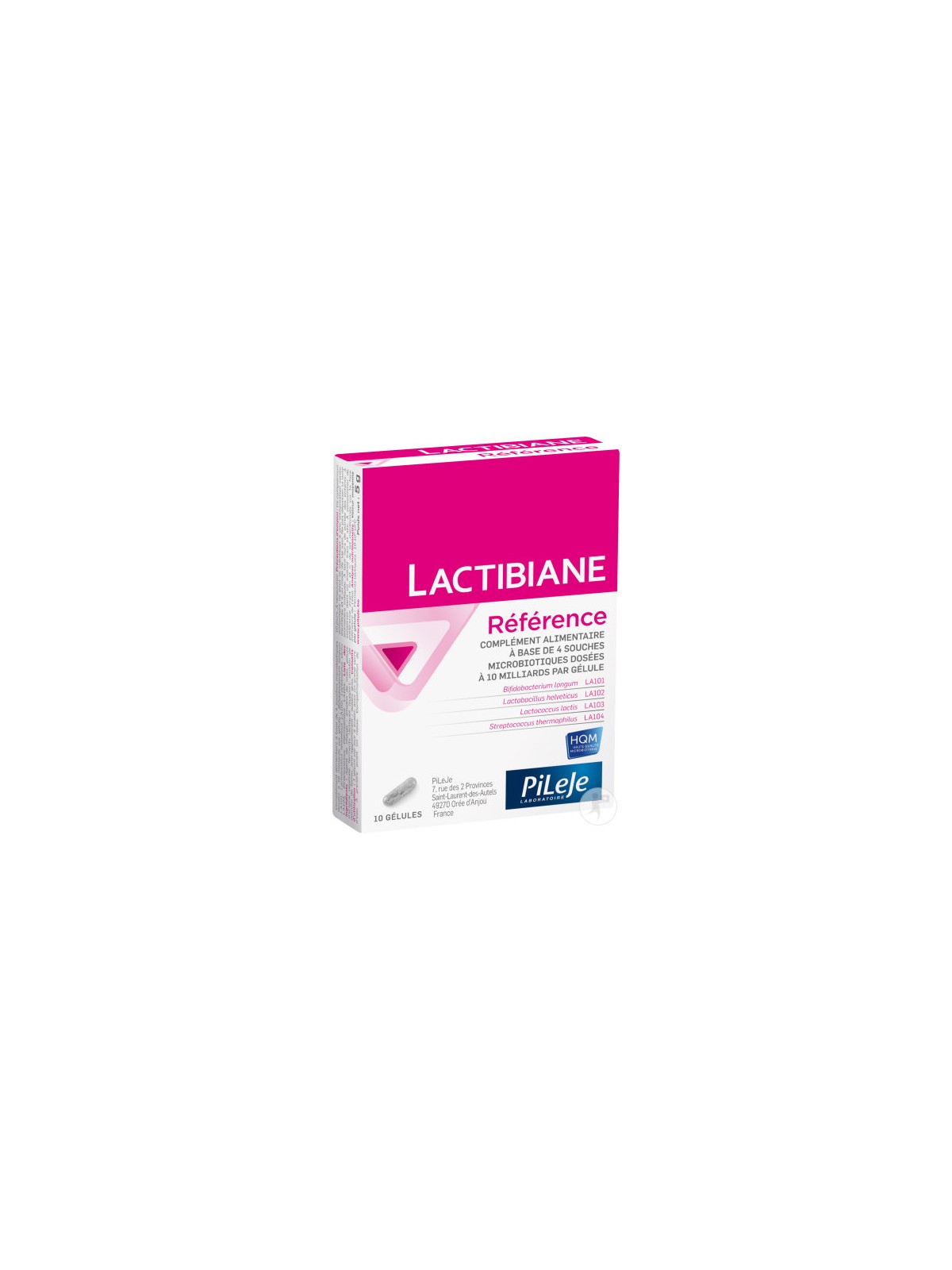 Pilèje Lactibiane Référence 10 gélules | Nom de la Pharmacie en...